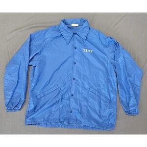 VTG King Louie Coaches Jacket Mens XL Blue Wonder Bread Vintage 80s USA Pro Fit
